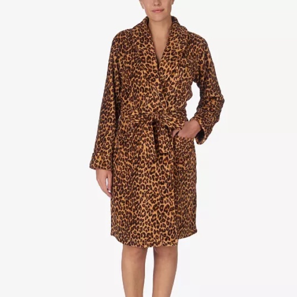 Leopard print Ralph Lauren Robe